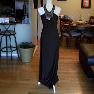Brown Carina Embellished Maxi S